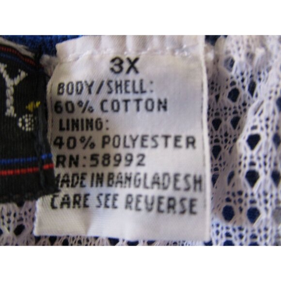 Members Only Big Tall 3X Swim Trunks Mesh Liner Pockets Royal Blue EUC - Picture 13 of 16